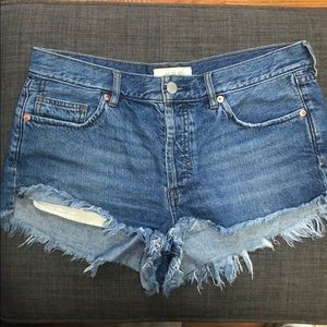 Free People Denim Shorts